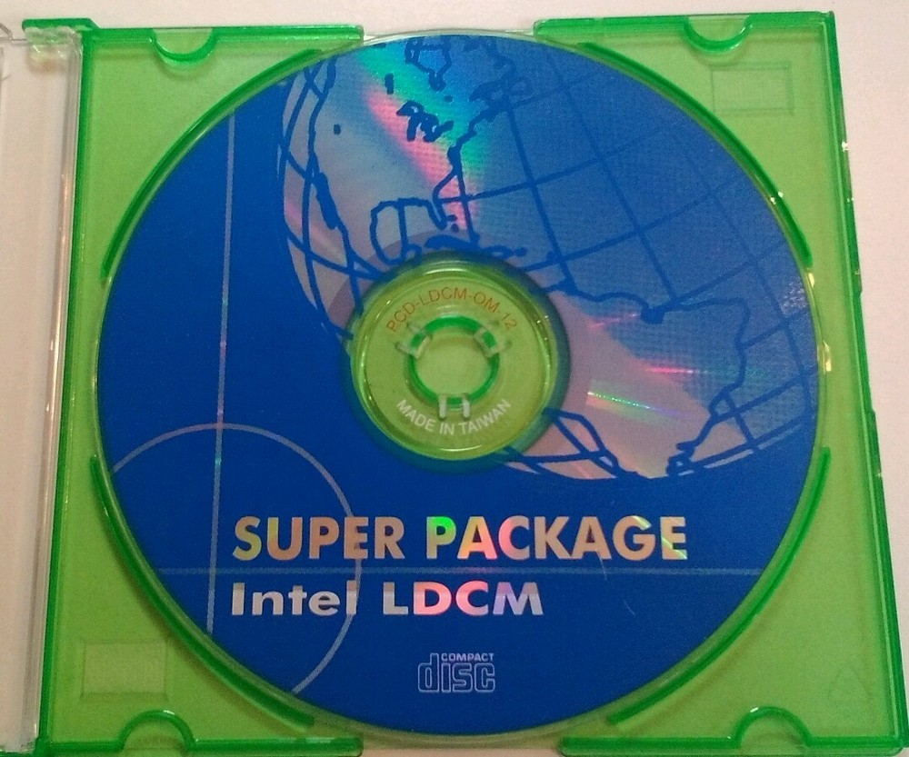 Intel LDCM Super Package CD RARE VHTF Retro Tech PCD-LDCM-OM-12