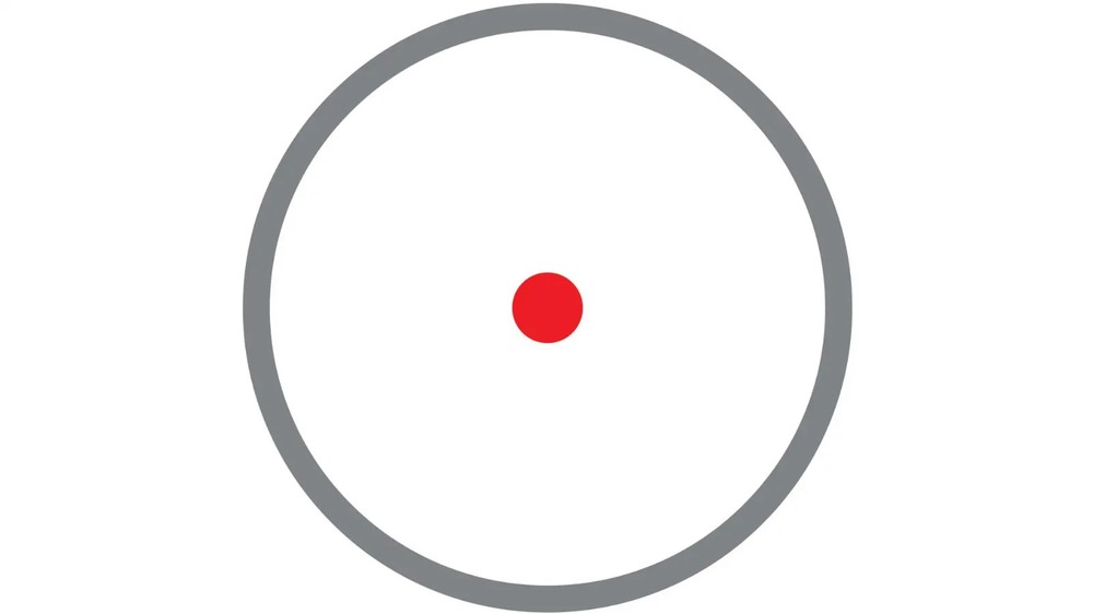 Holosun 1x22mm Red 2 MOA Dot Advanced Optic Sight ARO-RD2 BLACK