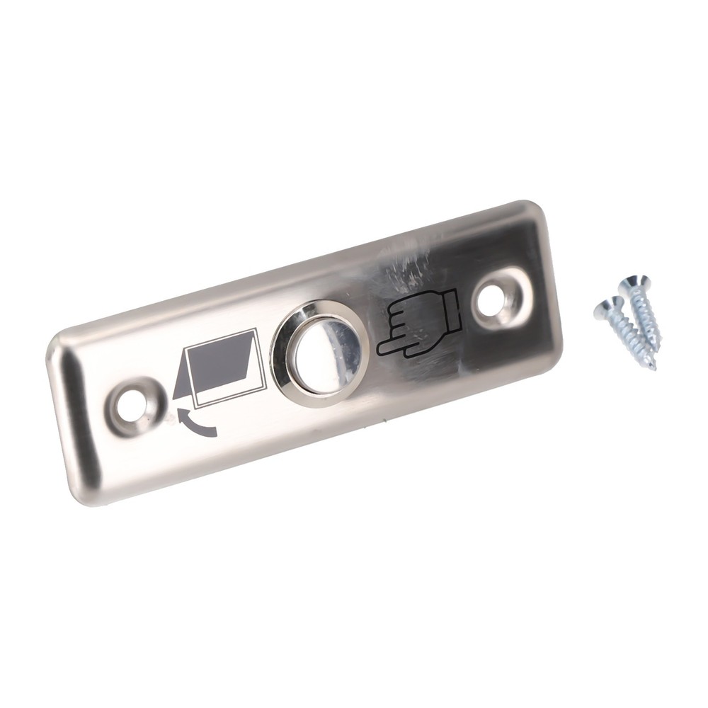 3A Metal Exit Switch Button Door Exit Push Release Button For Access Control GL