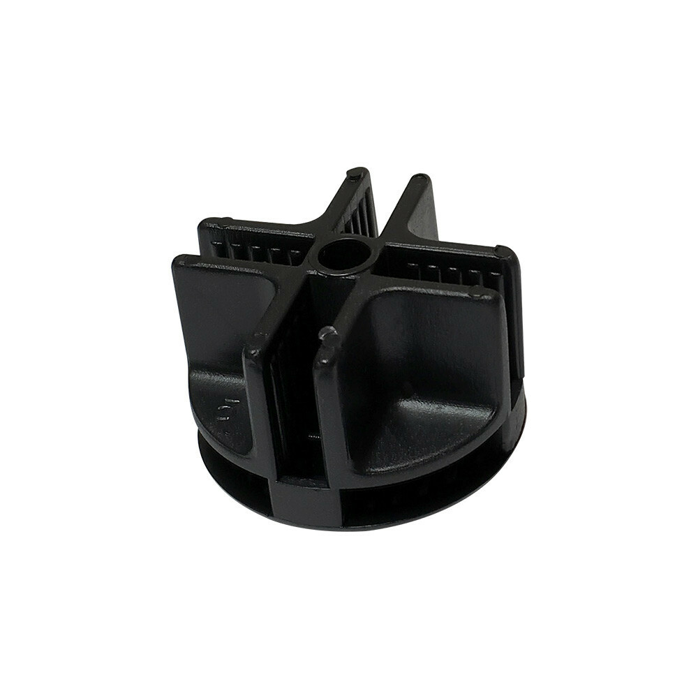100 Pc BLACK Plastic Wire Grid Connectors Snap Mesh Organizer Mini Binning Wire