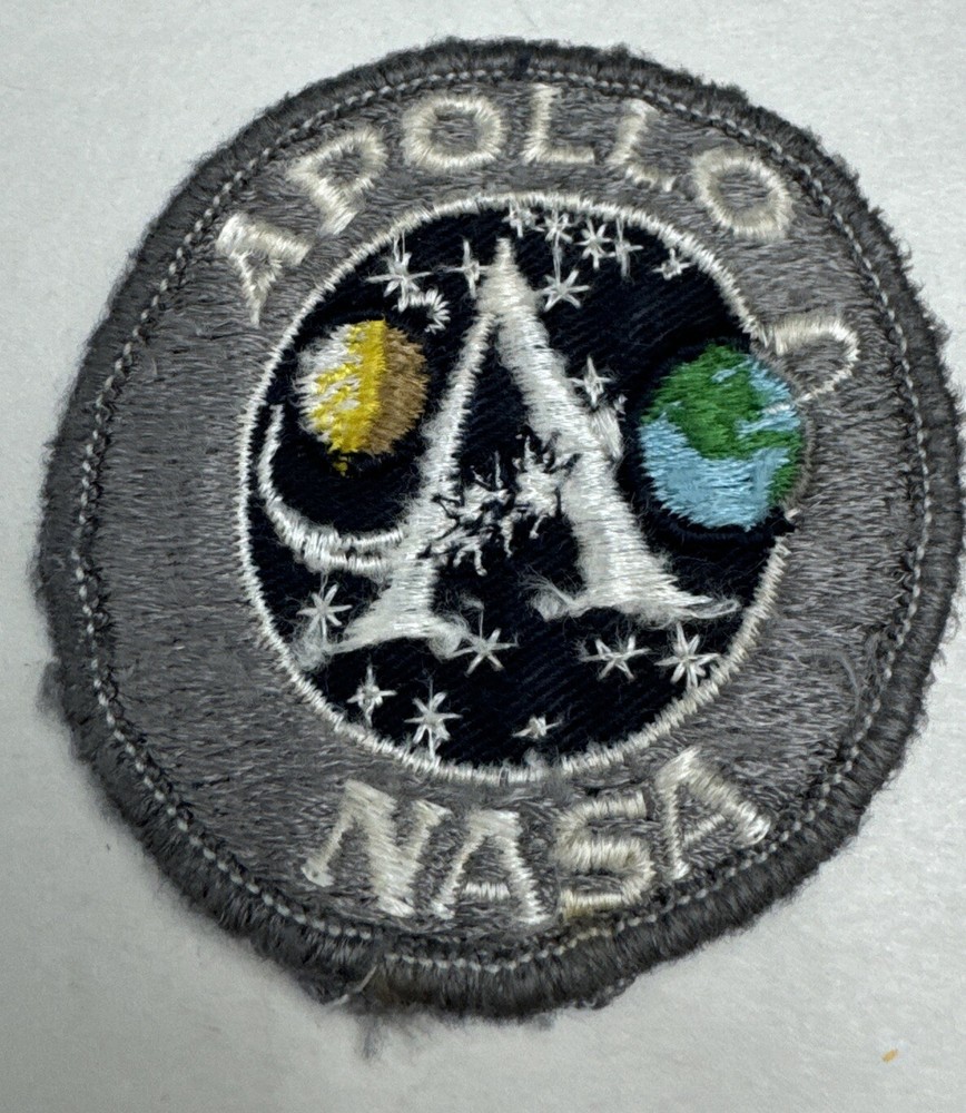 Apollo NASA 3" Round Patch Used 2.5”