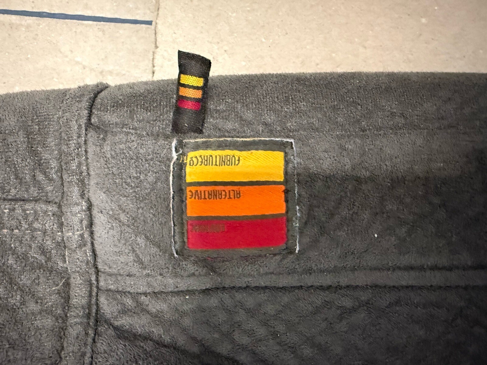 Lovesac Supersac Cover Super Soft Bean Bag Brown Lounge Chair COVER ONLY