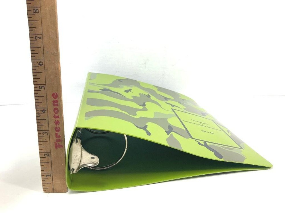 3 Ring Binder, Camo New