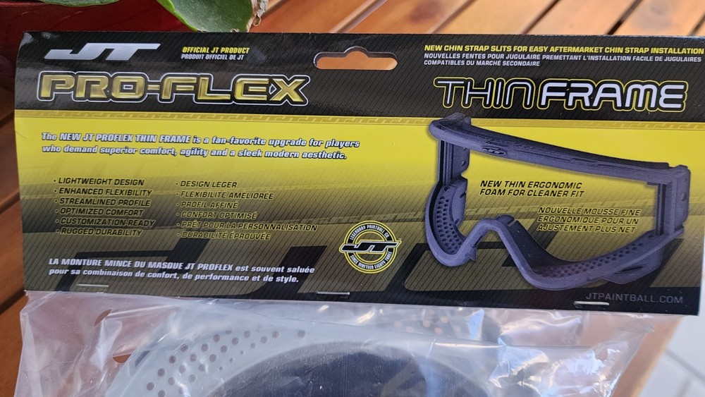 JT Proflex Thin Frames Stormfront Grey Committed Paintball ready to ship