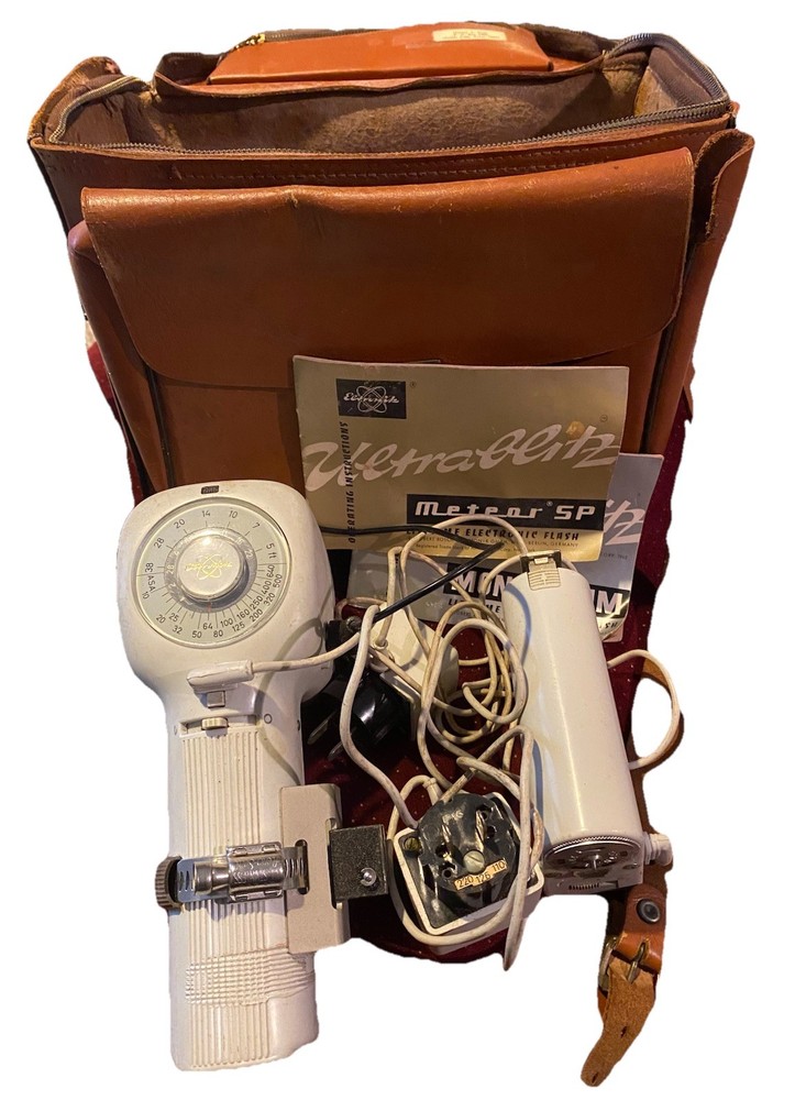 Ultrablitz Meter Electronic Flash Sp-gh  Ve5 With Case. Untested