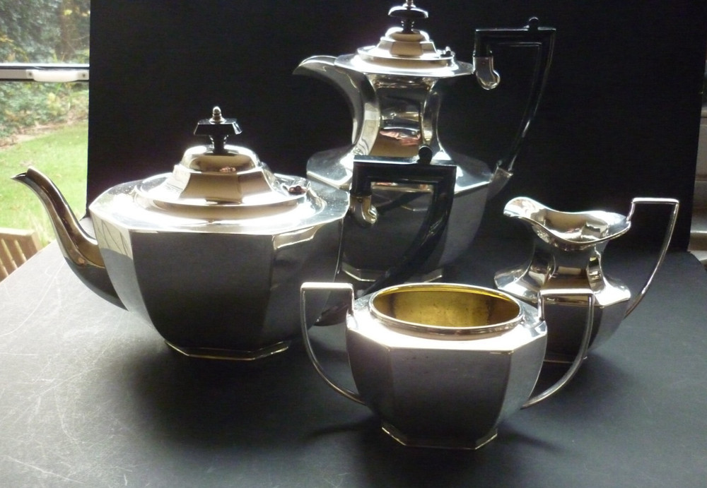 Vintage Silver plated  Tea Service