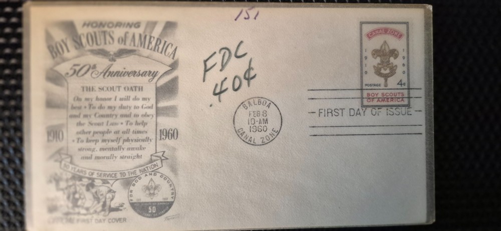 1960 Milestones/Event Covers