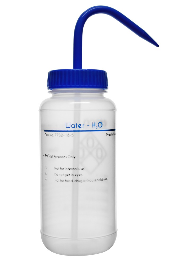 Water Wash Bottle, 500ml - Performance Plastics by Eisco Labs