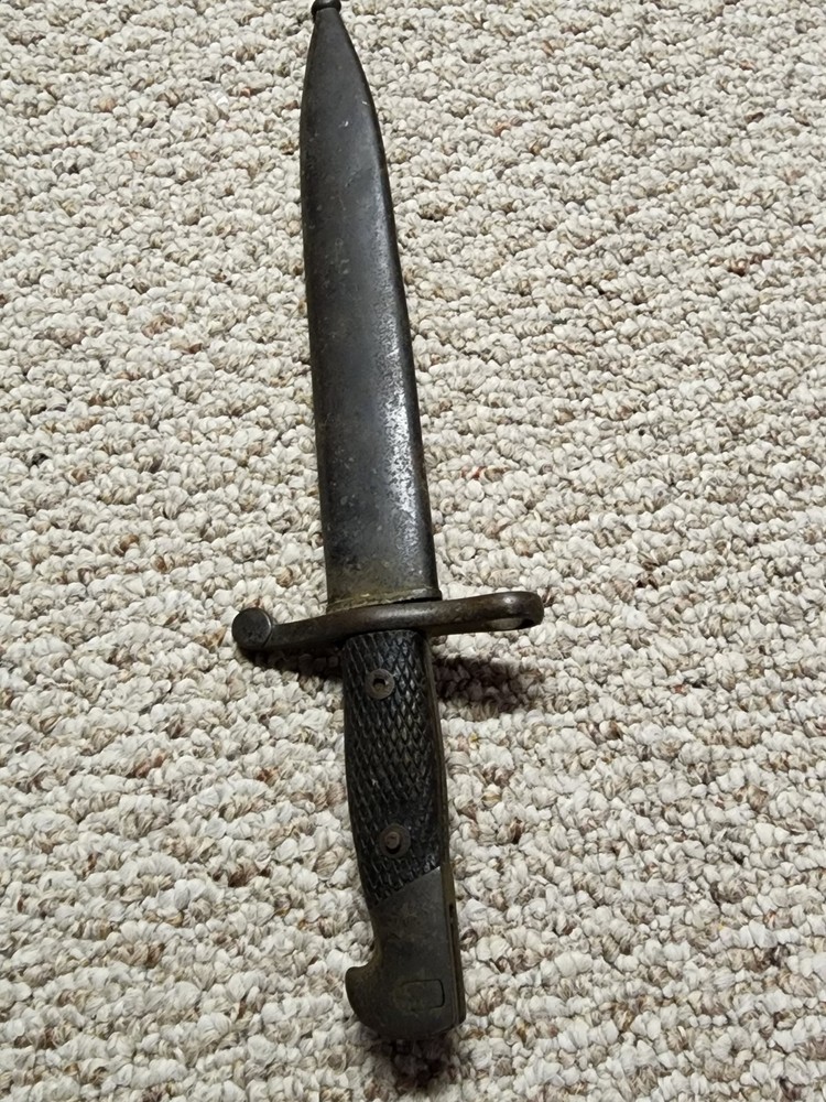 Rare  3466 X antique knife & sheath