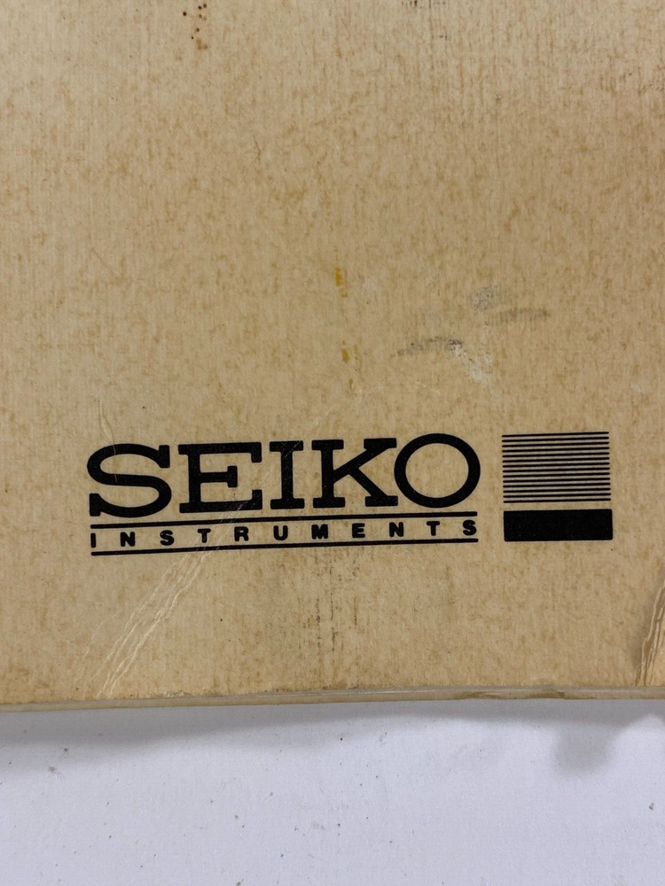Seiko VM 5040 Unpacking instructions Booklet Manual Users Guide Multiplexor