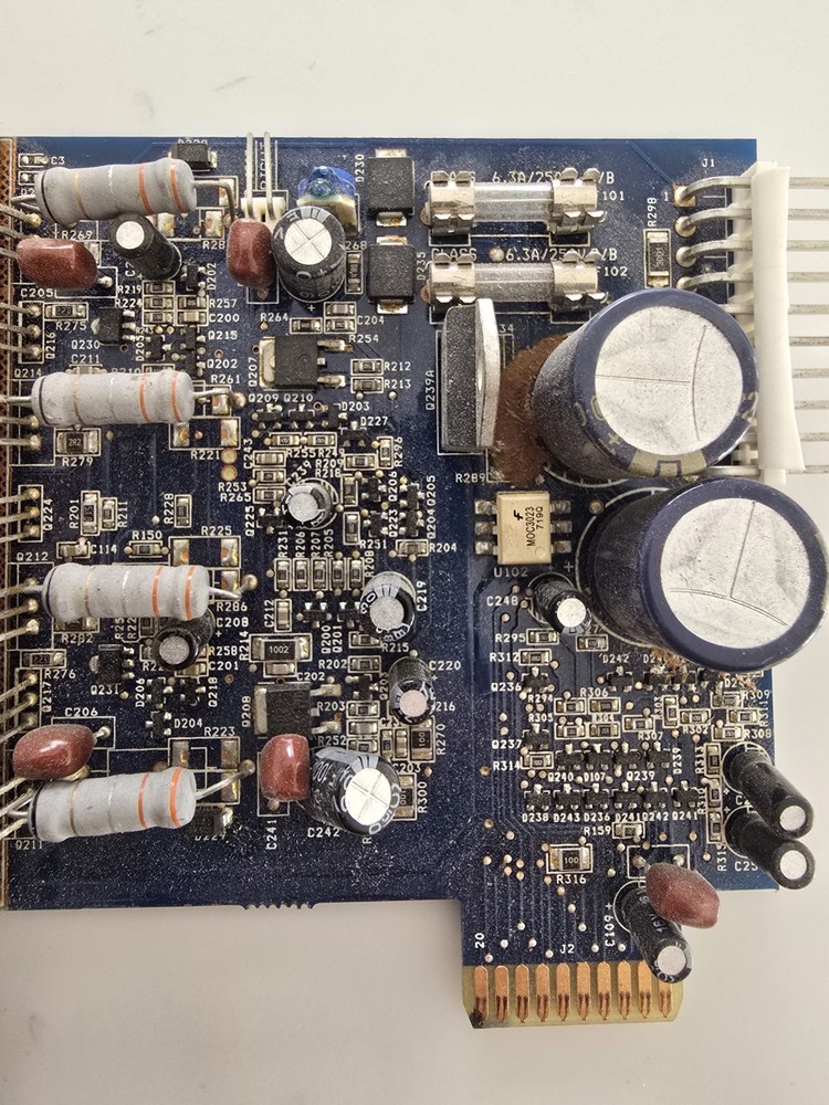 Niles GXR2 BXR2 Amplifier Board Module w/ Heatsink Untested As-Is