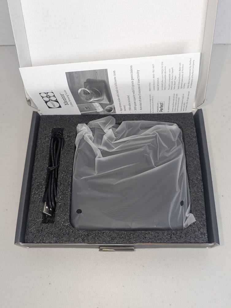 Motif Mentor Coffee Brewing Scale, Digital Scale App Driven NEW
