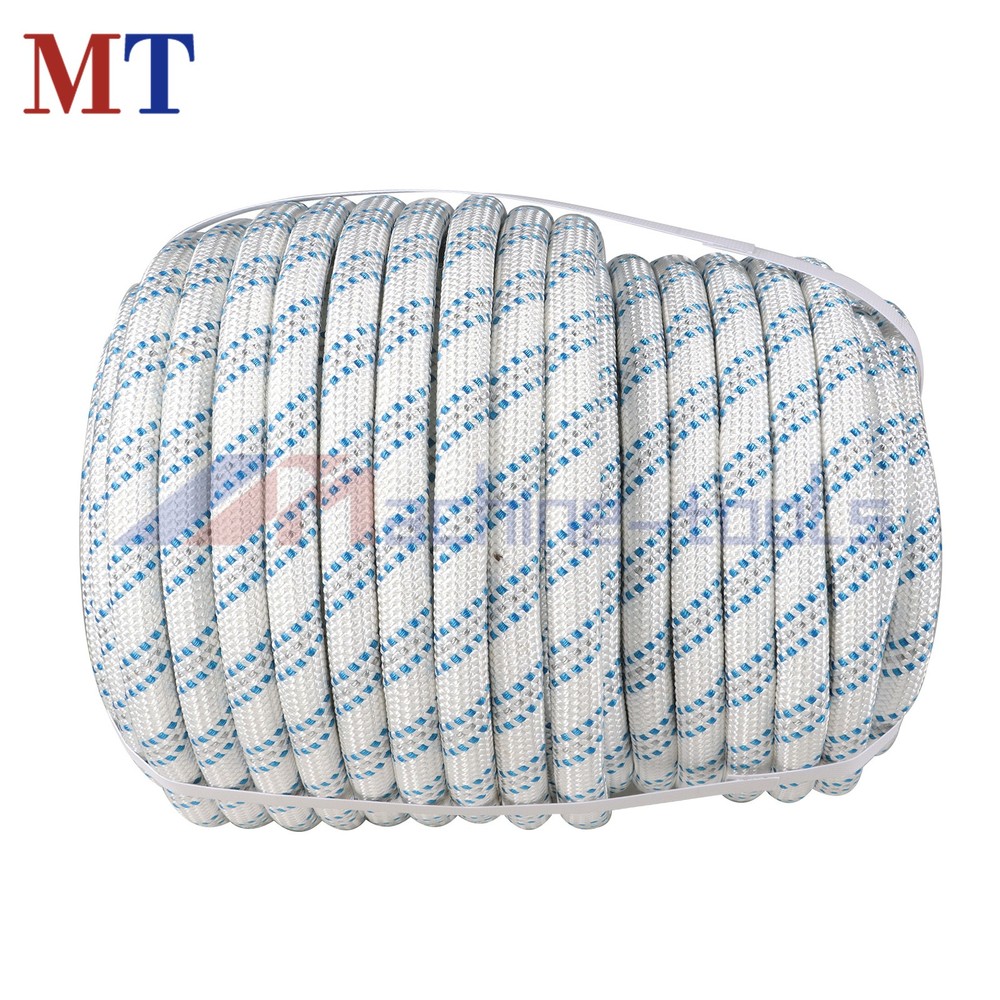 3/4" × 150' Pulling Rigging Line Double Braid Nylon Polyester Arborist Bull Rope