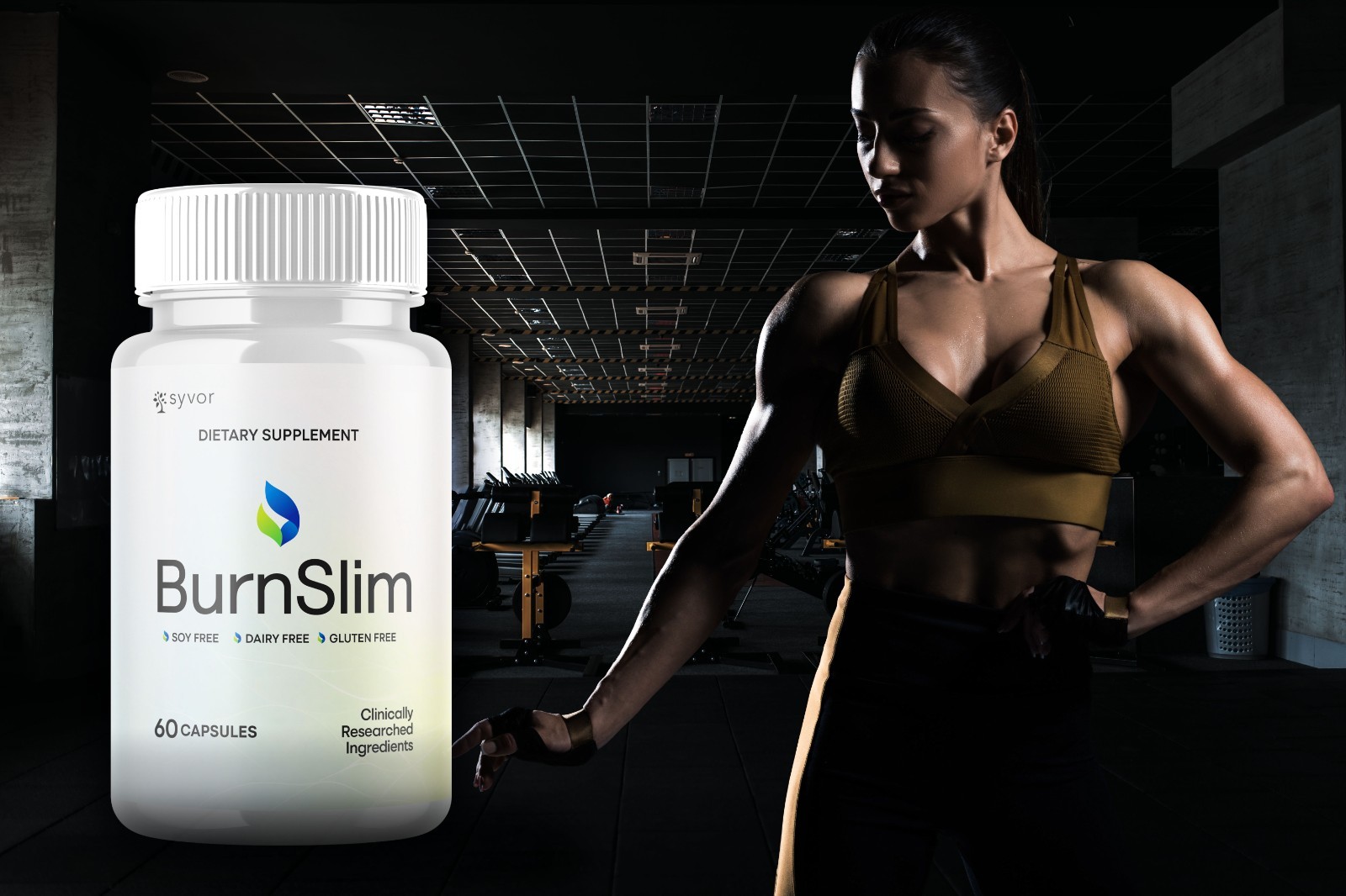 (1 Pack) BurnSlim Advanced Energy & Fitness Supplement Burn Slim 60 Capsules