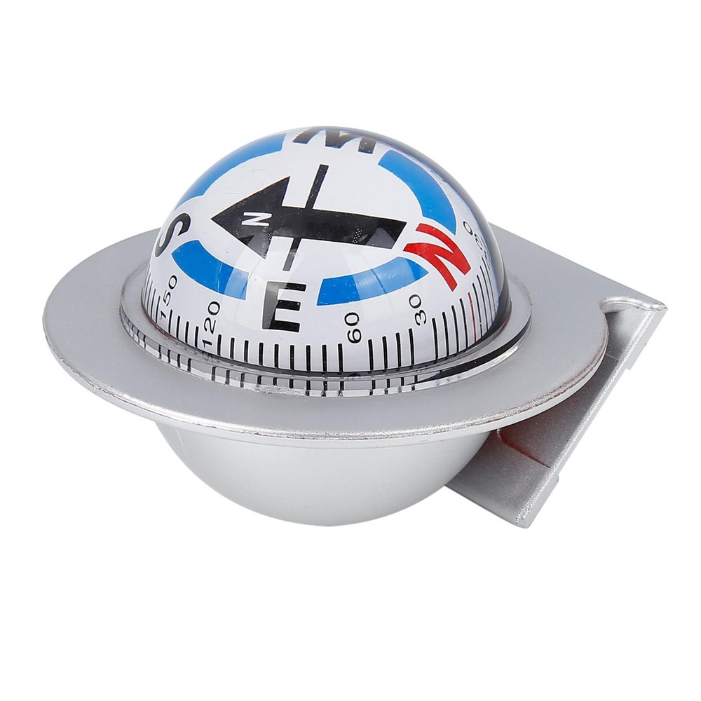 Car Compass Ball With adhesive tape Dashboard Mount Navigation Decorative Gift