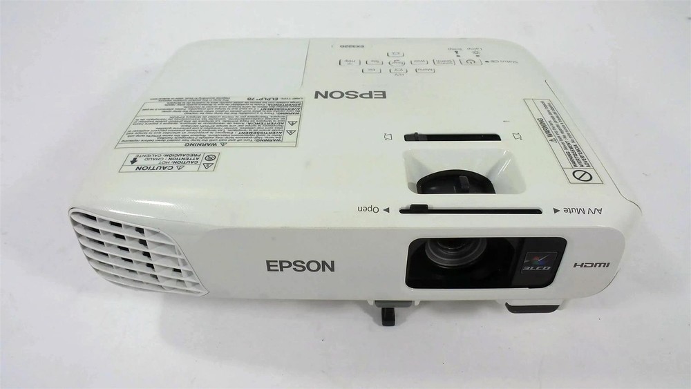 Epson EX3220 3LCD Projector  - Lamp Timer : 310 Hours