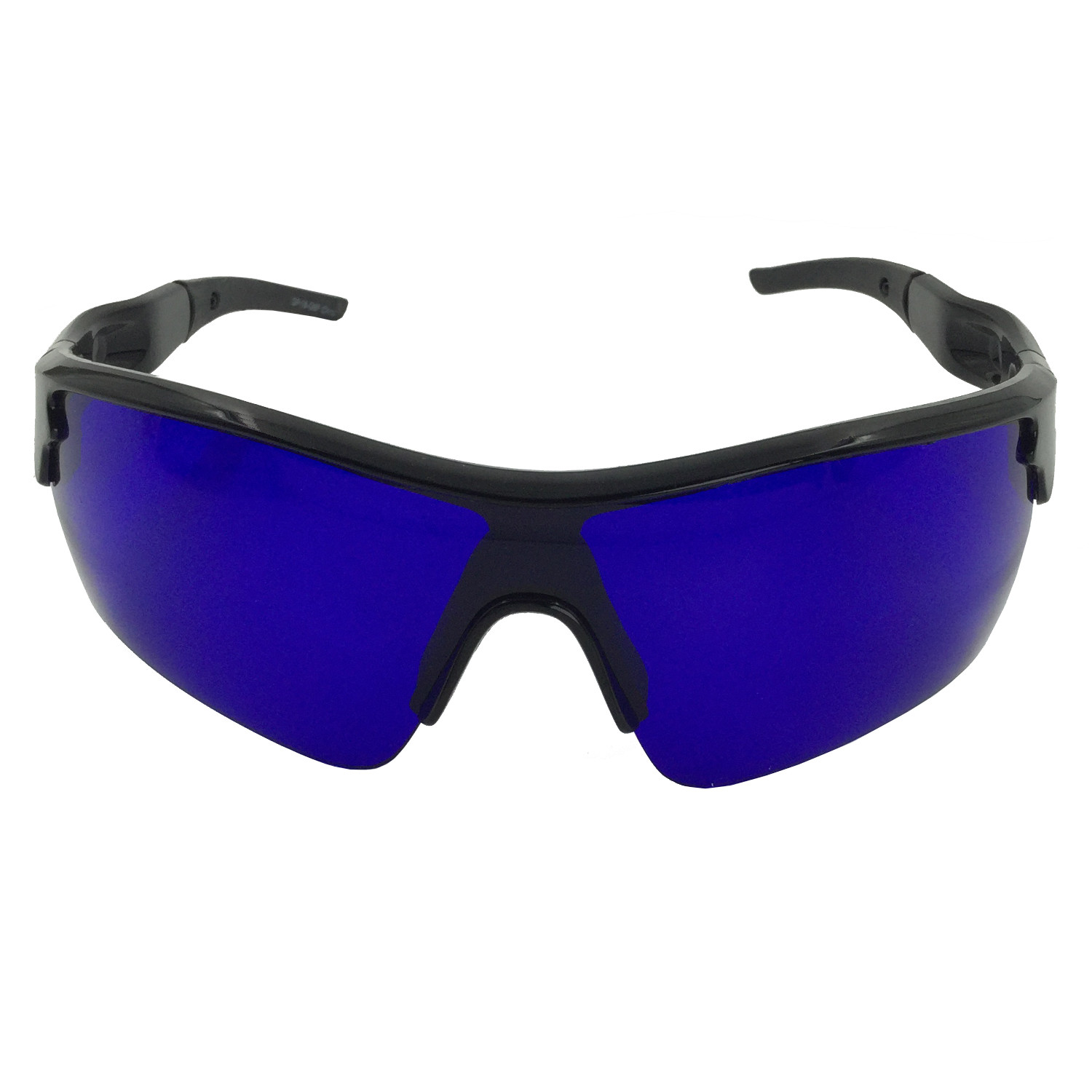 Golf Ball Finder Glasses Black Frame Sports Sunglasses True Blue Lens Locating