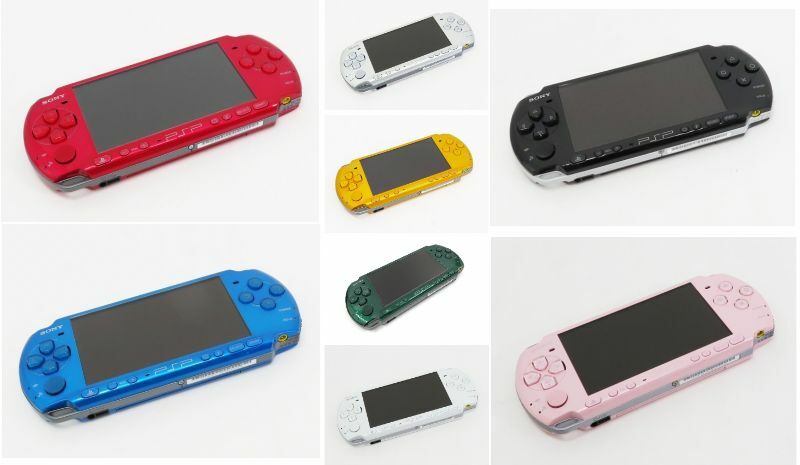 Sony PSP-3000 Console Choice Color w/Charger + Battery + Random 5 Games Tested