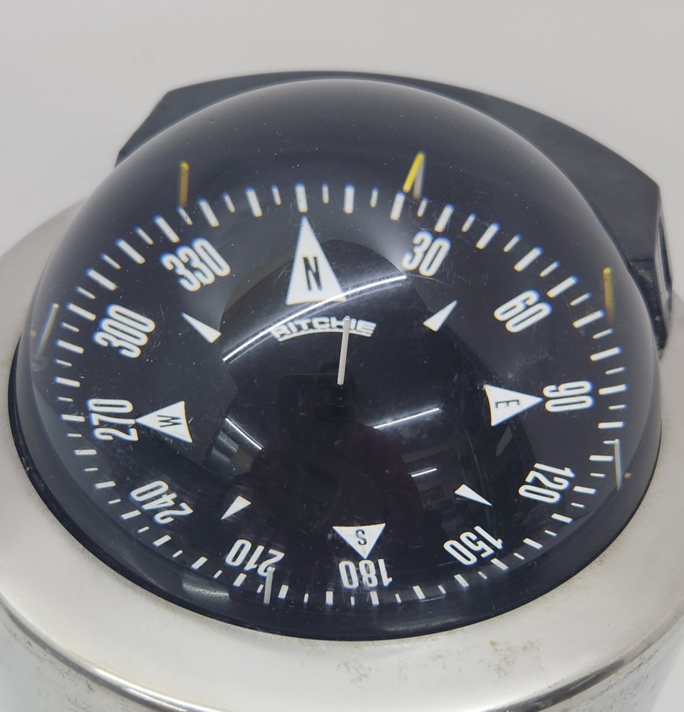 SP-5C Ritchie Globemaster Binnacle Compass with Mounting Base