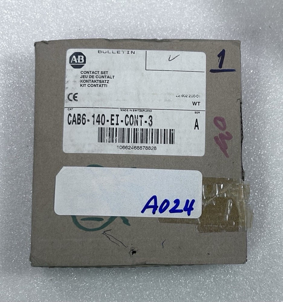 Allen Bradley CAB6-140-EI Contact Set-3