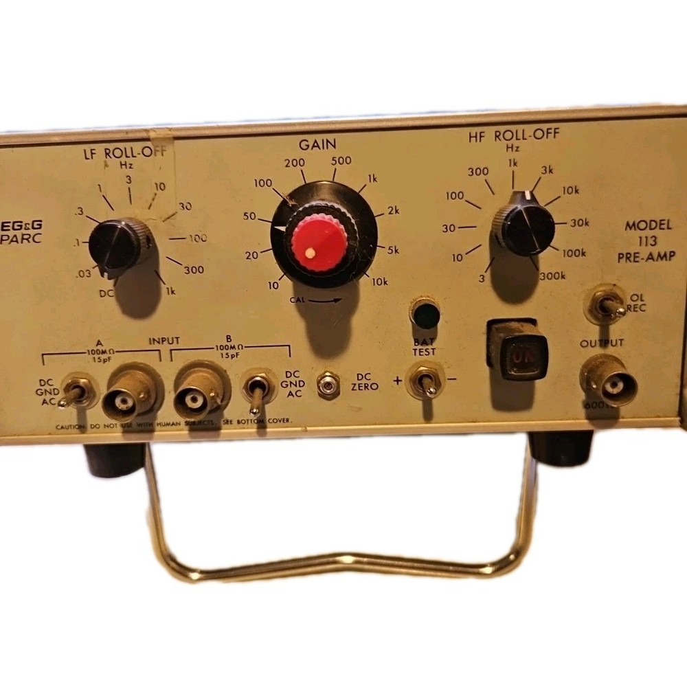 EG&G Parc Modell 113 Pre-AMP