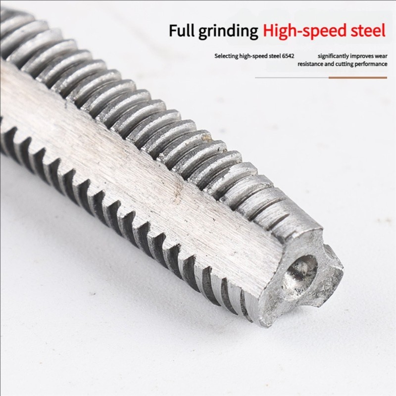 MultiSize Hand Tap Kit 5pcs Highly speed Steel Thread Taps Precise Cut Thread