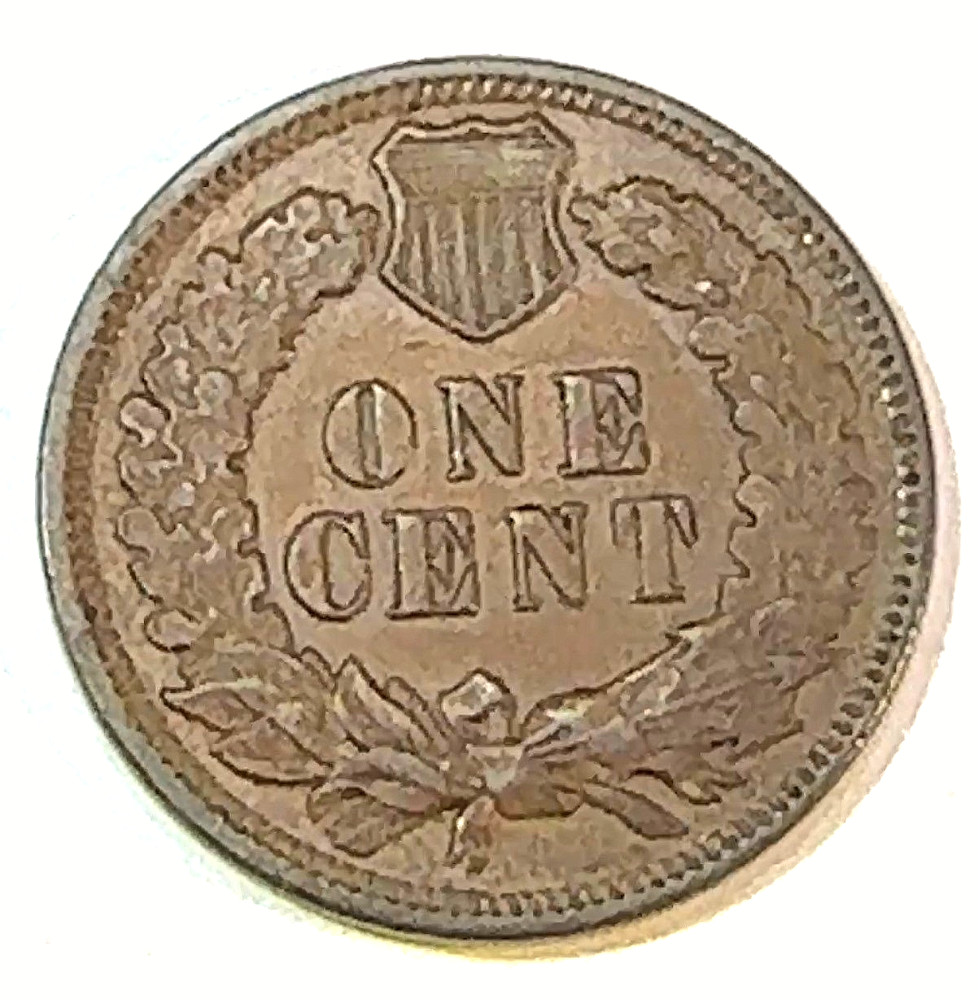 1907 Indian Cent Nice Original AU CHRC
