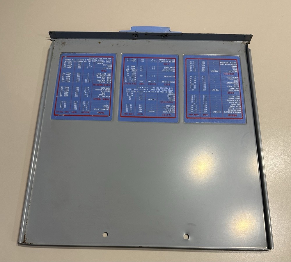 Westinghouse Roaster Oven RD-414 Pull Out Time Temp Tray Drawer
