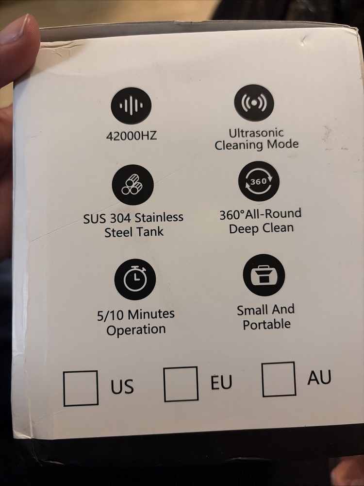 Ultrasonic cleaner