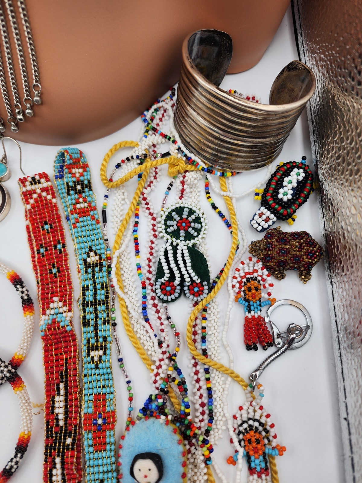 Large Native American Jewelry Lot. Lots Of 925