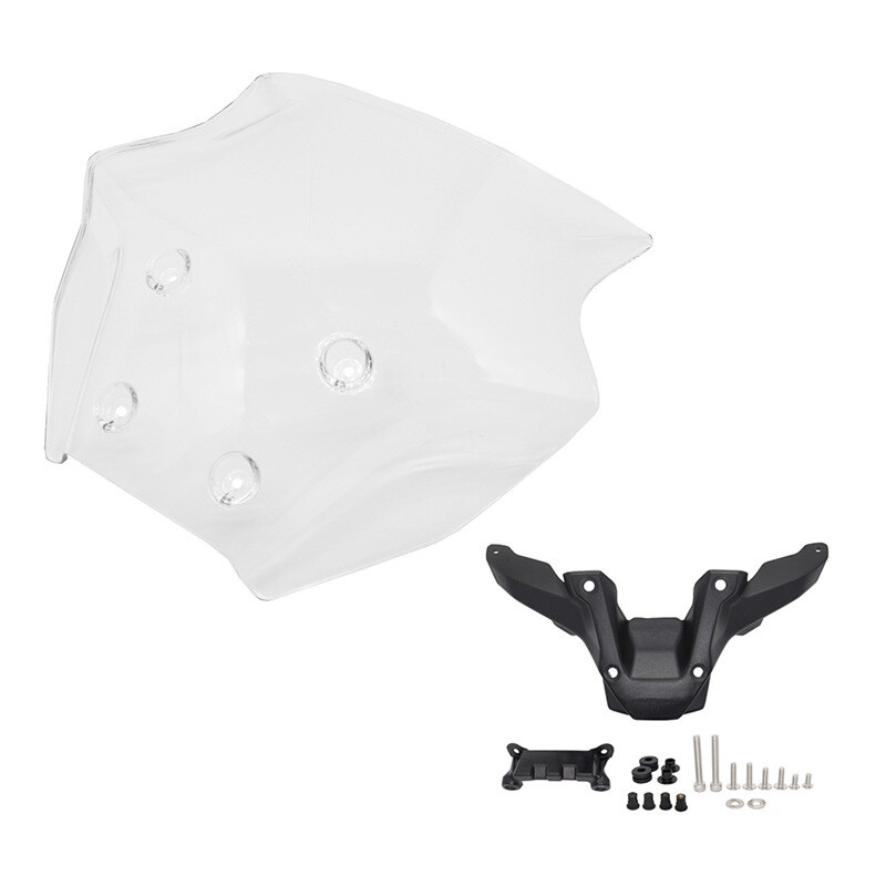 For Yamaha MT-09 2024 Motorcycle Windshield Windshield Clear With Bracket