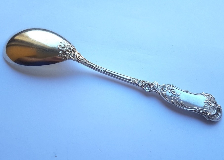 Solid Serving Spoon, Bruckmann, M. MAYER, 800 Silver K499