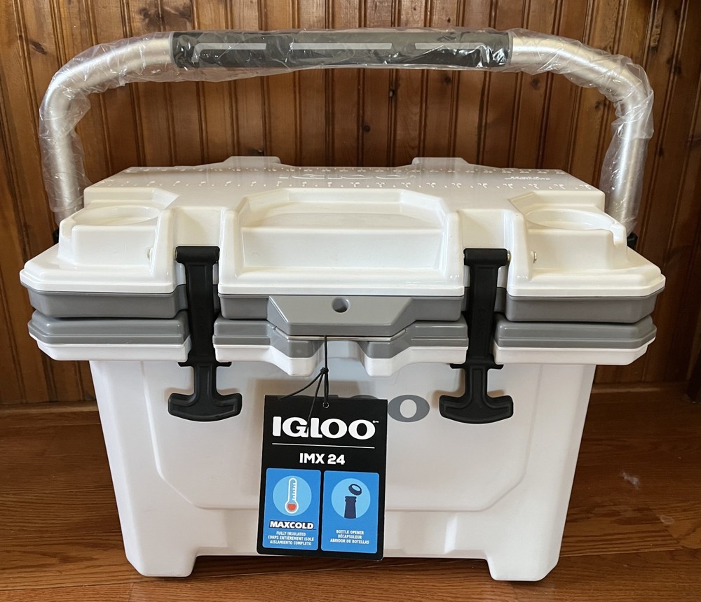 NEW IGLOO IMX 24 QT WHITE COOLER