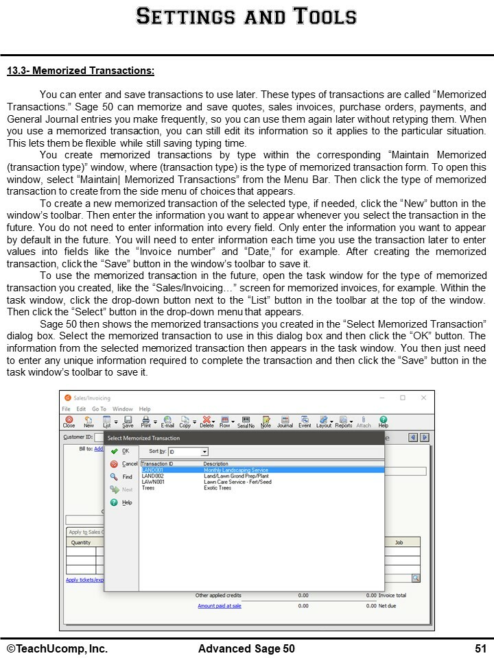 SAGE 50 ACCOUNTING 2019 DELUXE Training Tutorial Course & Quick Reference Guide