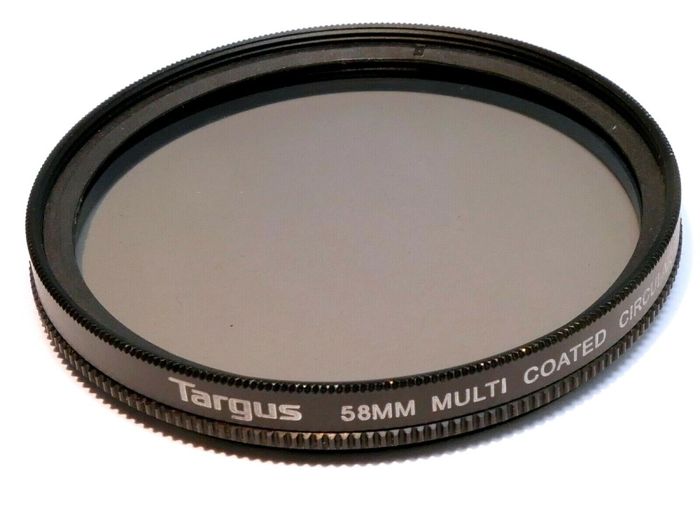 Targus Circular C-PL Polarizer Polarizing  58mm filter High Definition