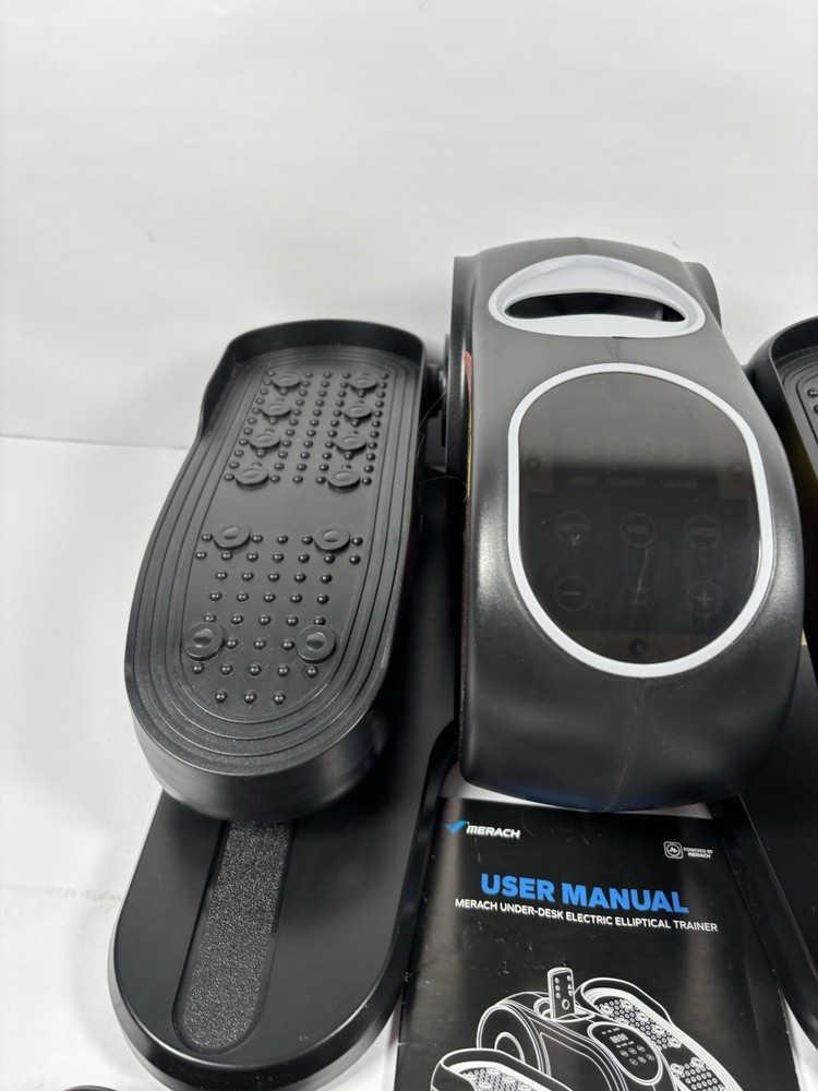 MERACH Under Desk Elliptical Machine, Leg Exerciser While Sitting for Seniors