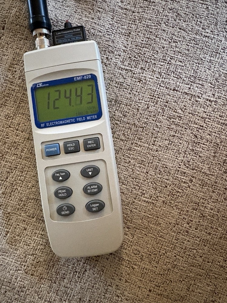 RF Frequency Electromagnetic Field Meter EMF-829 LUTRON KD New
