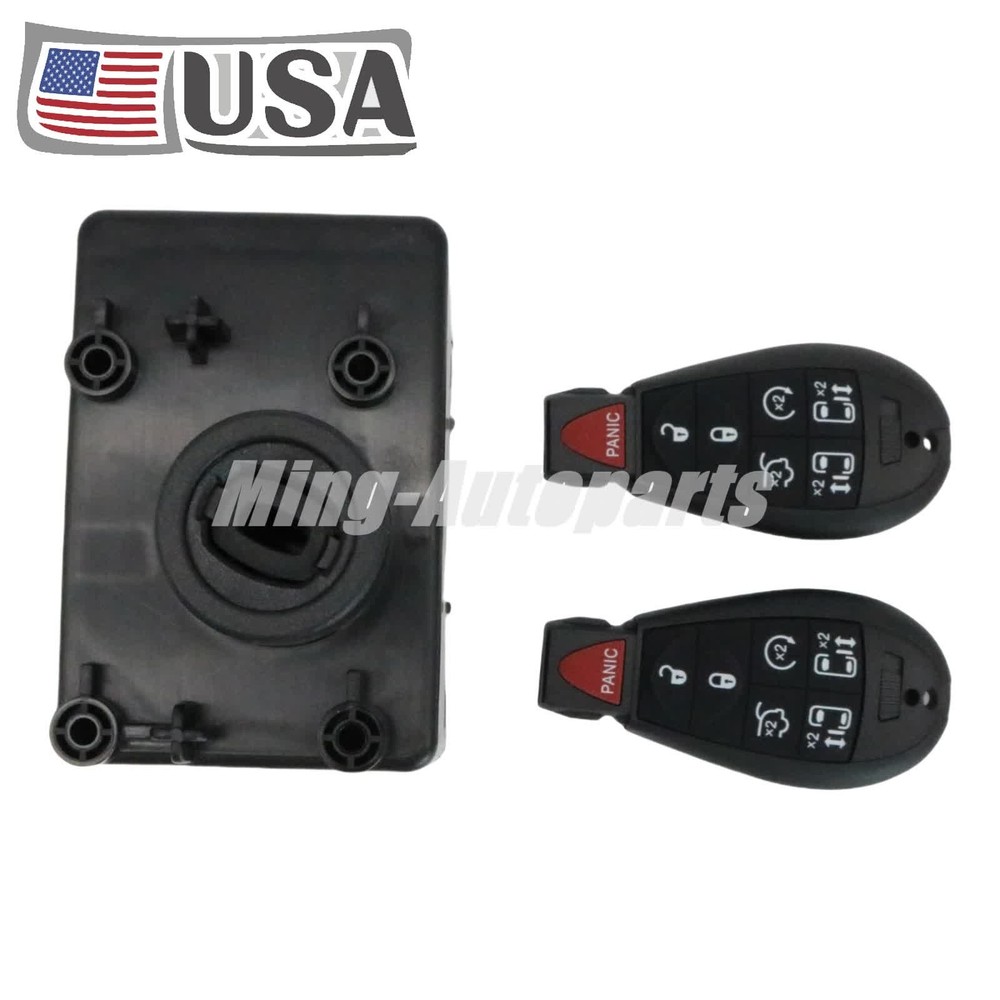 For 09-12 Dodge Ram 1500 Wireless Ignition WIN Module Node -Programmed w/Keys US