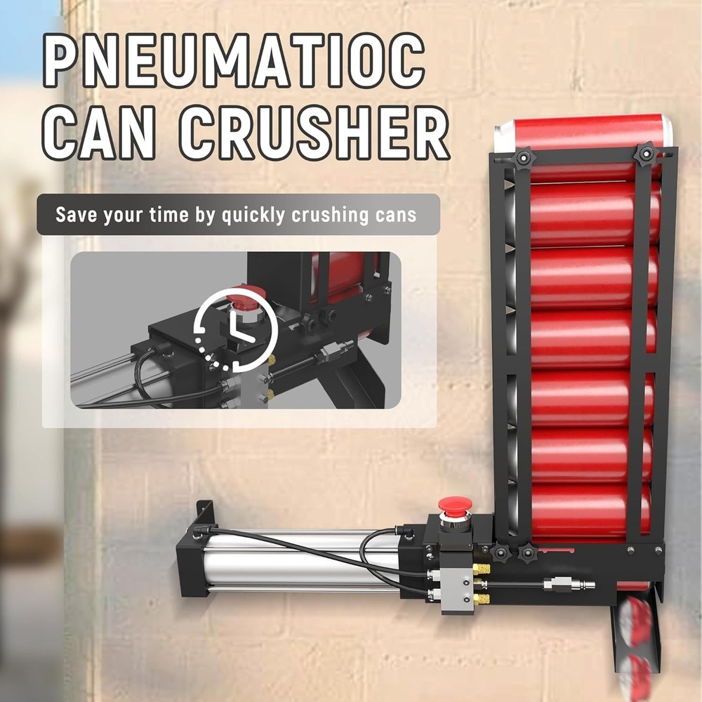Powerful Air Cylinder Crusher