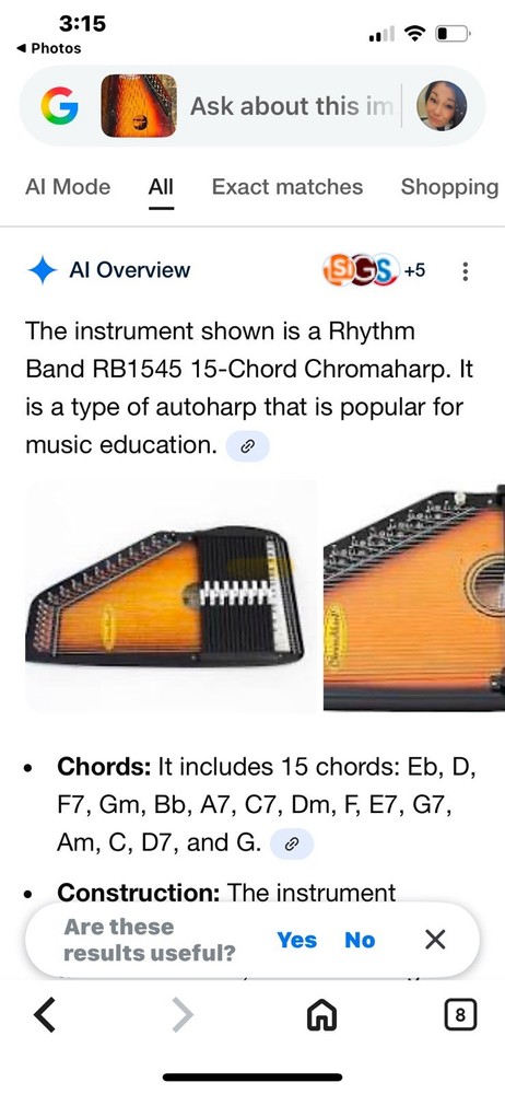 CHROMAHARP AUTOHARP 36 STRINGS