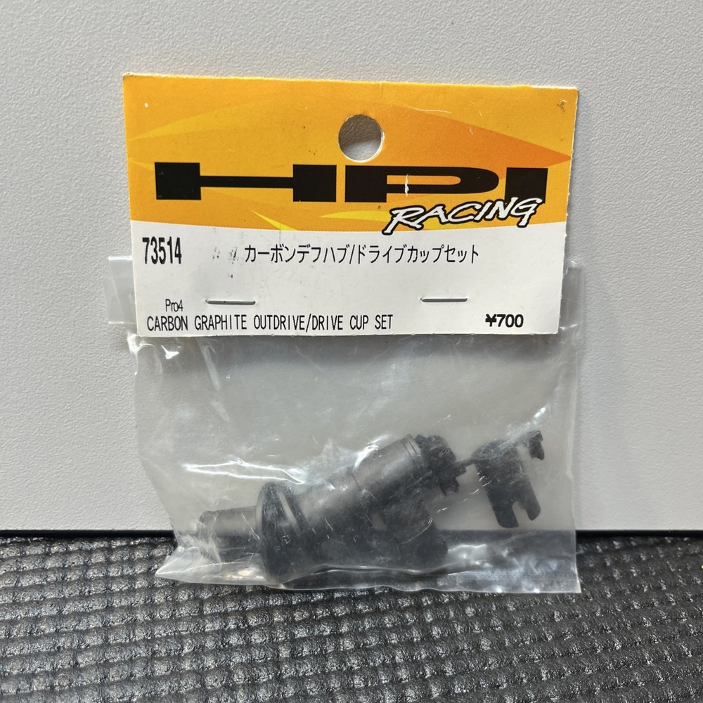 HPI Racing Pro4 Carbon Graphite Outdrive Drive Cup Set Pro 4 Diff Touring