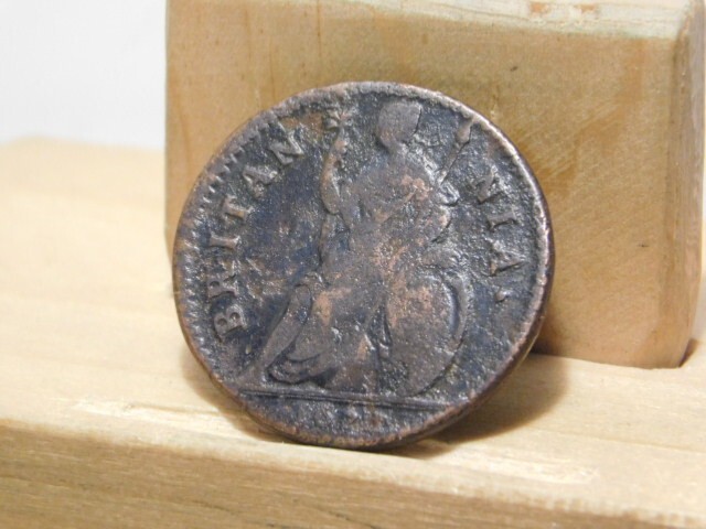 1673 Great Britain Charles II farthing