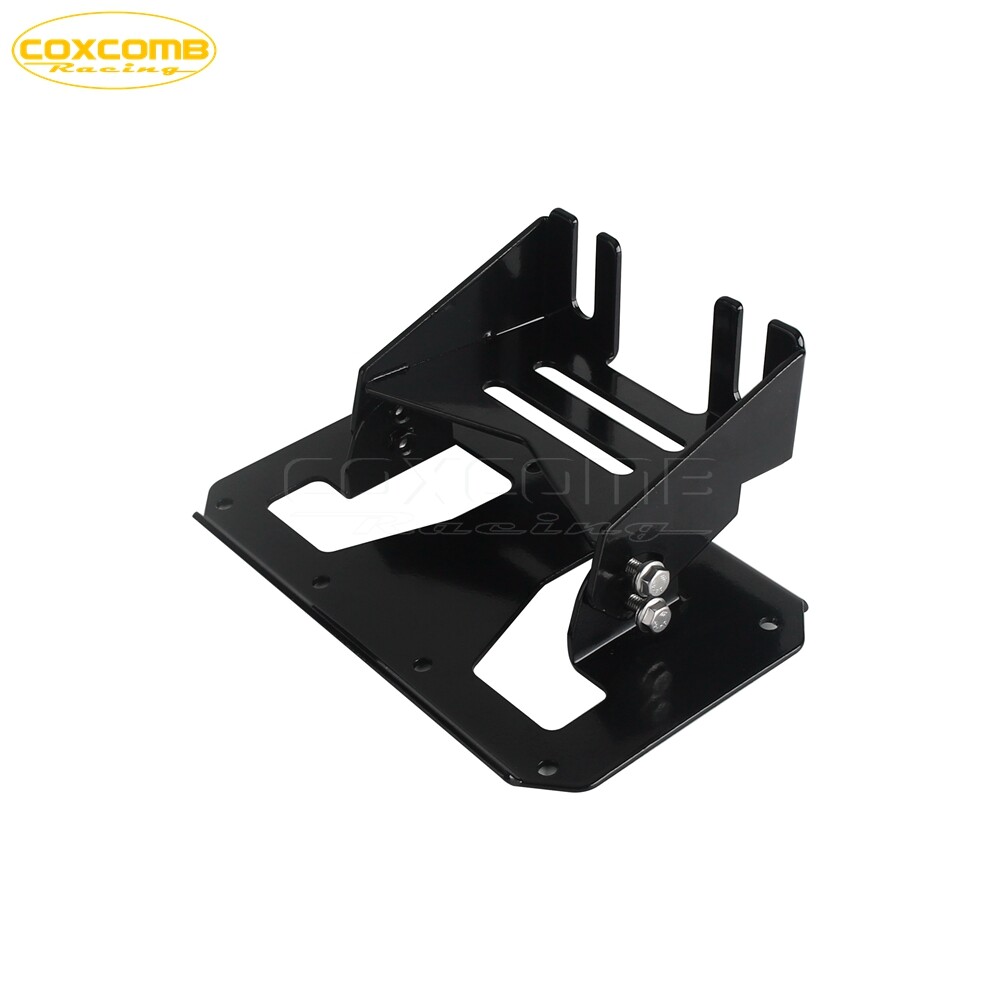 Dual LP4 Lighting Bracket Mount Combo Kit For Harley Fat Bob FXFB FXFBS 2018-'24