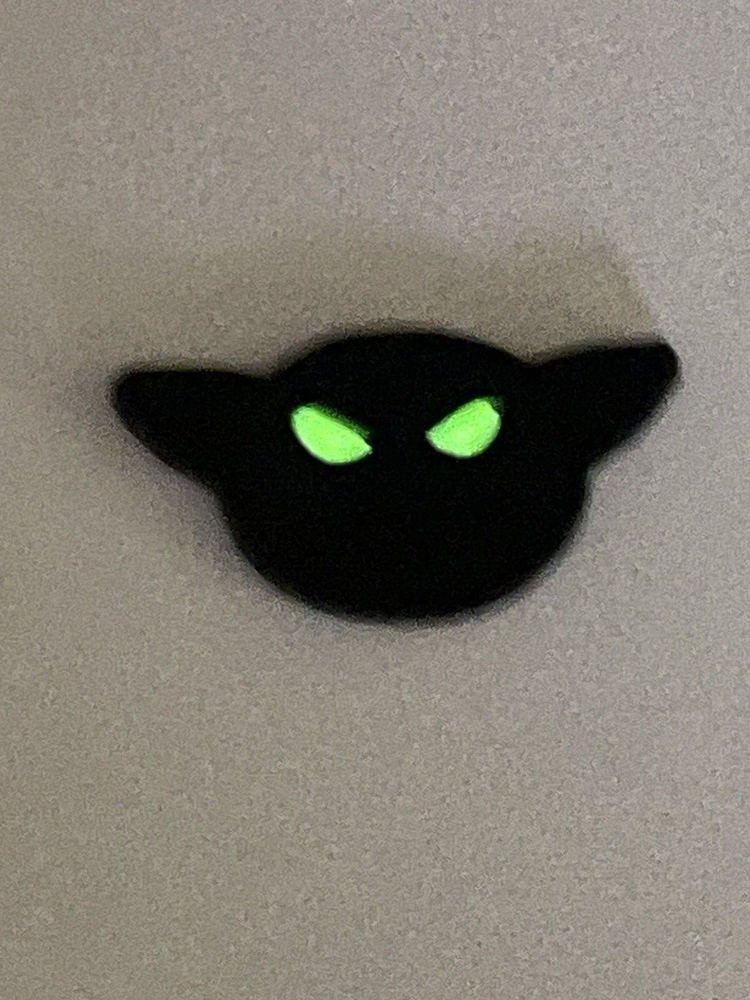 BlackSheep Warrior Patch Pvc Tactical Glow in The Dark Black Sheep Patch