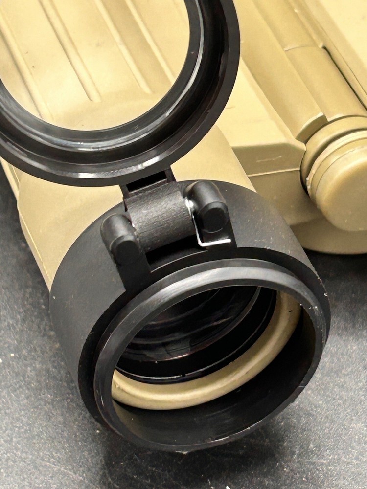Pair M24 Binocular Objective Lens Flip Up Cover - Clear