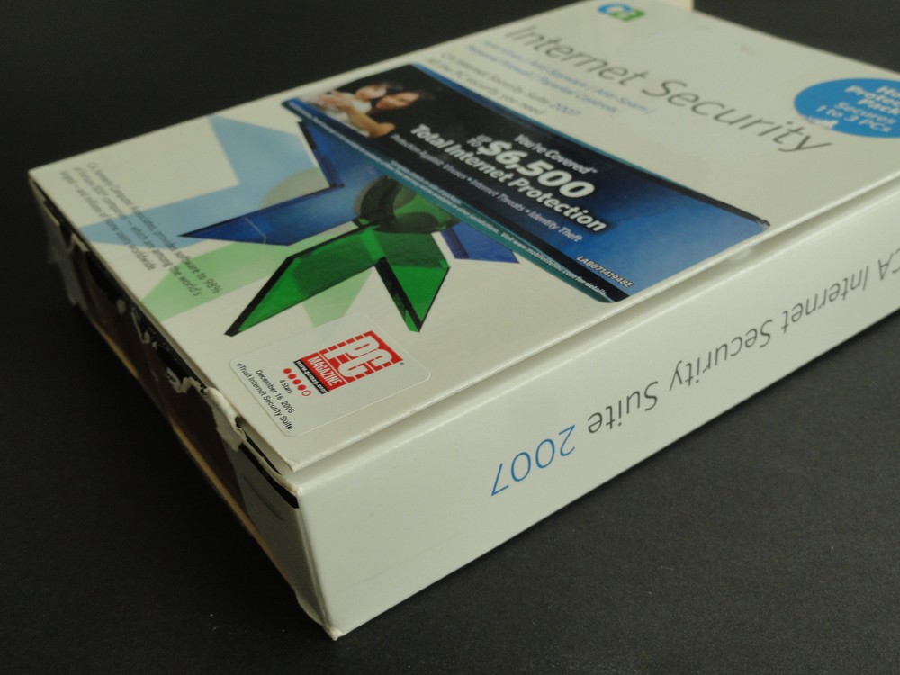 CA INTERNET SECURITY SUITE 2007 - WINDOWS VISTA 2000/XP - SEALED DISCS
