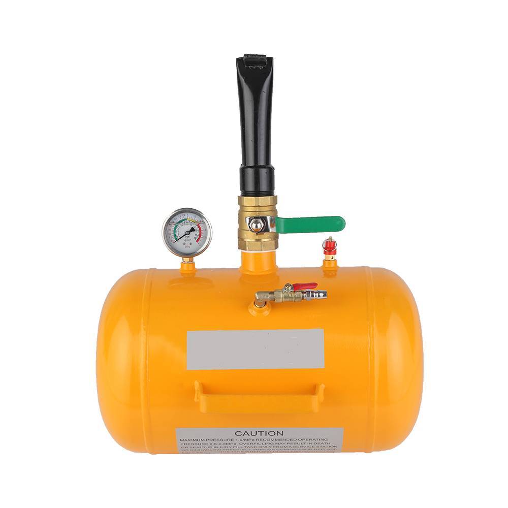 NEW 5 Gallon Air Tire Bead Blaster Seater Inflator Tank fit Truck ATV Car Yellow