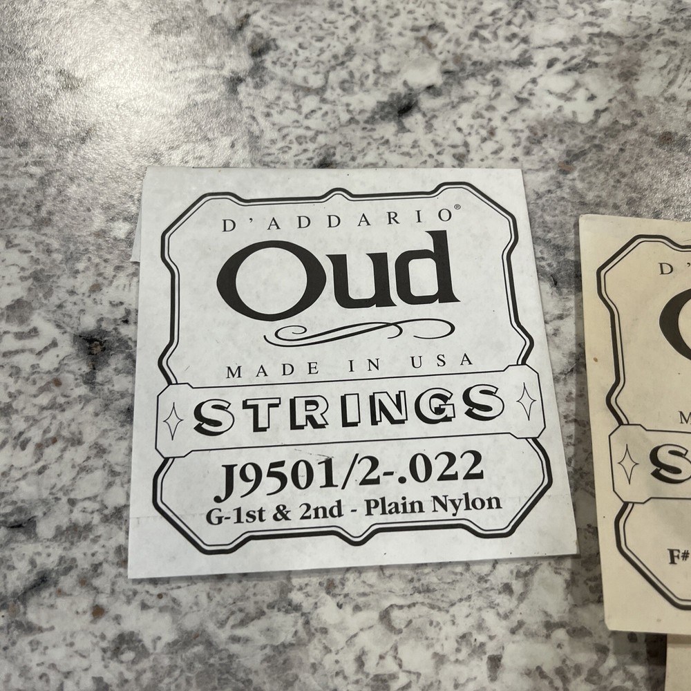 D'Addario EJ95 Oud 11-String Set