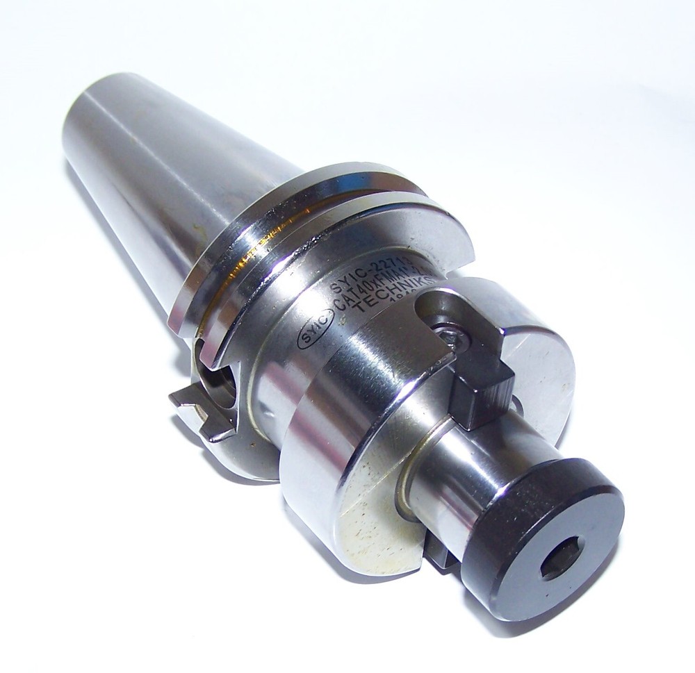 TECHNIKS CAT40 1" SHELL AND FACE MILL ARBOR 2.06" PROJECTION (22713) - NEW