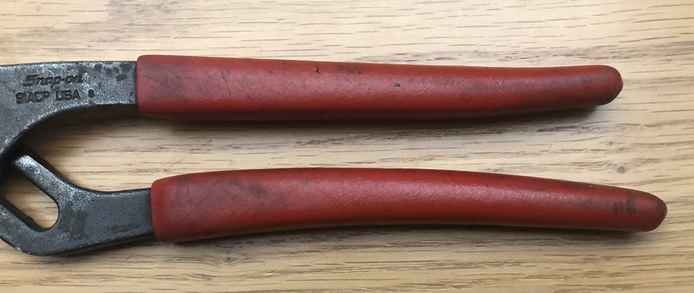 Snap-On Tools 91ACP 9" Adjustable Joint Interlocking Channel Pliers USA